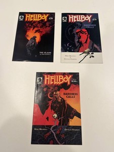 Hellboy Darkness Calls Comics Issues 1, 2 & 5 (Lot of 3)