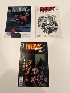 Hellboy Dark Horse Comics Assortment (Lot of 3)
