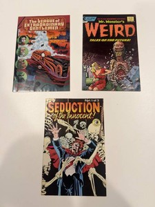 The League of Extraordinary Gentlemen, Mr. Monster & Seduction Comics (Lot of 3)