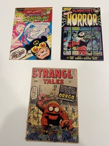 Marvel Strange Tales #90 & Mr. Monster Specials #2, #7 (Lot of 3)