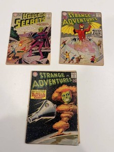 DC Comics Silver Age House of Secrets & Strange Adventures (Lot of 3)