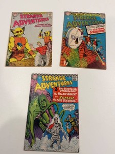 DC Strange Adventures Silver Age Comics Nos. 157, 192 & 193 (Lot of 3)