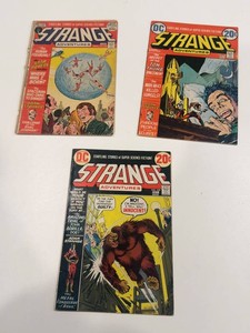 DC Strange Adventures Comic Books #236, #238 & #239 (Lot of 3)