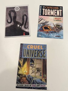 EC Comics Horror & Science-Fiction Comic Books (Lot of 3)