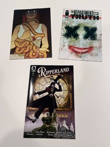 Hello Darkness, Department of Truth & Ripperland Comics (Lot of 3)