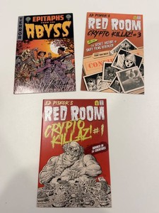 Epitaphs From the Abyss & Red Room Crypto Killaz Comics (Lot of 3)
