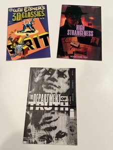 Will Eisners 3D Classics, High Strangeness & Department of Truth Mixed Lot