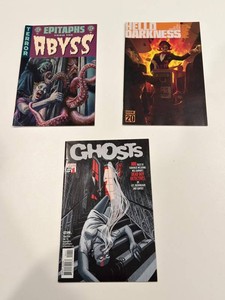 Horror Comic Book Lot - Epitaphs, Hello Darkness & Ghosts (Lot of 3)
