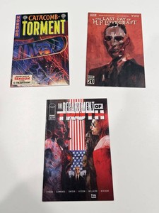 Horror Comic Mixed Lot - Catacomb of Torment, Lovecraft & Department of Truth