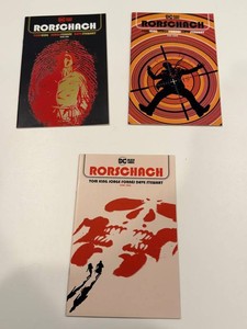 DC Black Label Rorschach Comic Books Issues 1-3 (Lot of 3)