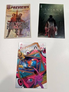 The Young Nomads, the Deviant #9 & Benjamin #2 Comics (Lot of 3)