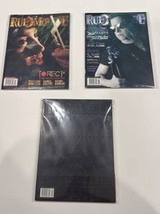 Rue Morgue Horror Magazine Issues 100-102 (Lot of 3)