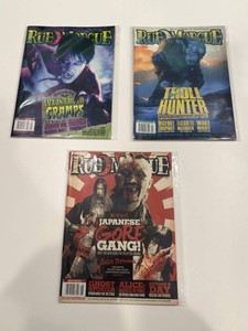Rue Morgue Horror Magazine Issues 98, 112 & 113 (Lot of 3)