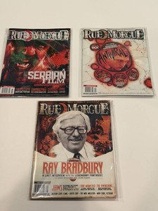 Rue Morgue Magazines & Horror Film Posters Mixed Lot