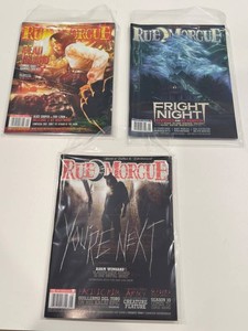 Rue Morgue Horror Magazine Collection - Issues 114, 115 & 136 (Lot of 3)