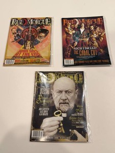 Rue Morgue Horror Magazine Mixed Lot