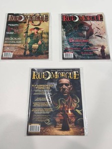 Rue Morgue Horror Magazine Issues #161, #162 & #164 (Lot of 3)