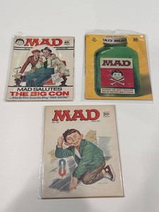 Vintage MAD Magazine Issues 110, 125 & 171 (Lot of 3)