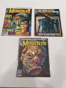 Famous Monsters of Filmland Magazine Issues #168, #178 & #323 (Lot of 3)