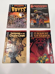 Hellboy, Epitaphs & Assorted Comic Book Mixed Lot of 4