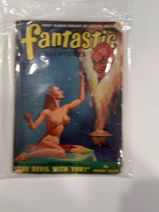 Vintage Fantastic Fantasy and Science-Fiction Magazine
