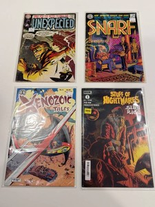 DC, SNARF, Xenozoic Tales & Stuff of Nightmares Comics (Lot of 4)