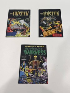 The Unseen Horror Comic Books Issues #6, #8 & #9 (Lot of 3)