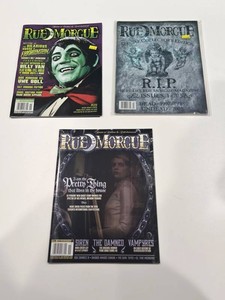 Rue Morgue Horror Magazine Issues 62, 172 & Collectors Edition (Lot of 3)