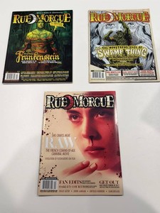 Rue Morgue Horror Magazine Issues #169, #171 & #175 (Lot of 3)