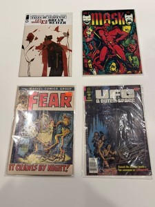 Vintage Tales of Suspense, Misk, Fear & UFO Comic Books Mixed Lot of 4