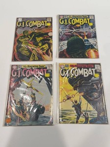 Vintage DC G.I. Combat Comic Books Nos. 89, 92-94 (Lot of 4)