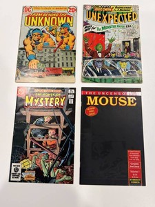 DC Horror Comics & the Uncensored Mouse Mixed (Lot of 4)