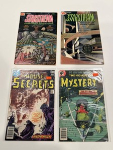 Whitman Starstream & DC Horror Comics Mixed (Lot of 4)