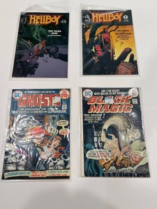 Hellboy, Ghosts & Black Magic Comic Books - 4-Comic Mixed Lot