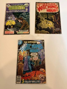 Vintage DC Ghosts & the Witching Hour Comics (Lot of 3)