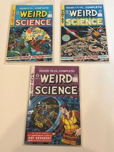 EC Weird Science Comic Books Volumes 2, 3 & 5 (Lot of 3)