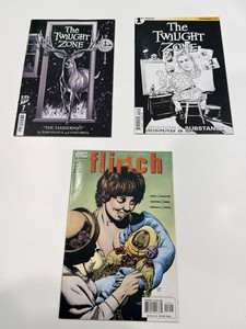 The Twilight Zone, Flinch & Shadow & Substance Mixed Comic Book (Lot of 3)