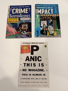 Vintage EC Comics & the Spirit Mixed (Lot of 3)