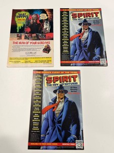 Vintage EC Comics & Spirit Promotional Pieces (Lot of 3)