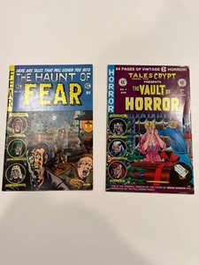 EC Comics Horror Assortment - the Haunt of Fear & Vault of Horror (Lot of 2)