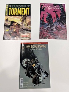 Horror Comic Book Mixed Lot - EC, H.P. Lovecraft & Hellboy (3)