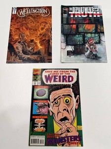 Wellington #1, Department of Truth #32 & Marvel Weird #3 (Lot of 3)