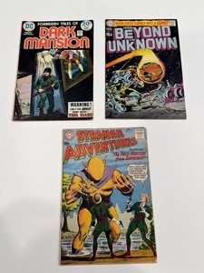 Vintage DC Science Fiction & Horror Comic Books (Lot of 3)