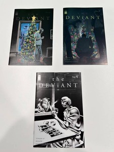 The Deviant Comic Books Issues 2-4 (Lot of 3)
