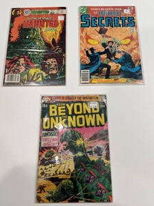 Vintage Horror & Sci-Fi Comic Books Mixed Lot - 3 Issues