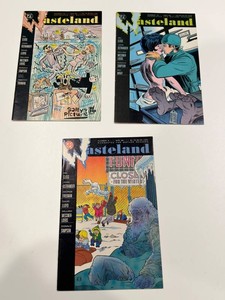 Vintage DC Wasteland Comics & Comic Ads Mixed Lot - 6 Pieces