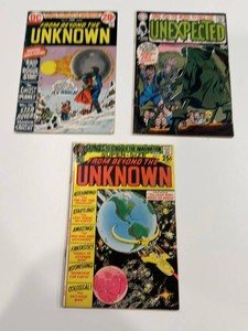 Vintage DC Comics From Beyond the Unknown & Unexpected (Lot of 3)