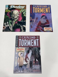 EC Catacomb of Torment #13 & DC Shadow Strikes #17 3-Comic Mixed Lot