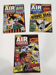 Eclipse Air Fighters Classics Volumes 1-3 Comic Books (Lot of 3)