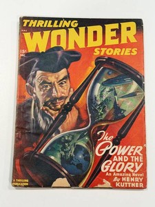 Vintage Thrilling Wonder Stories - Henry Kuttner Pulp Magazine